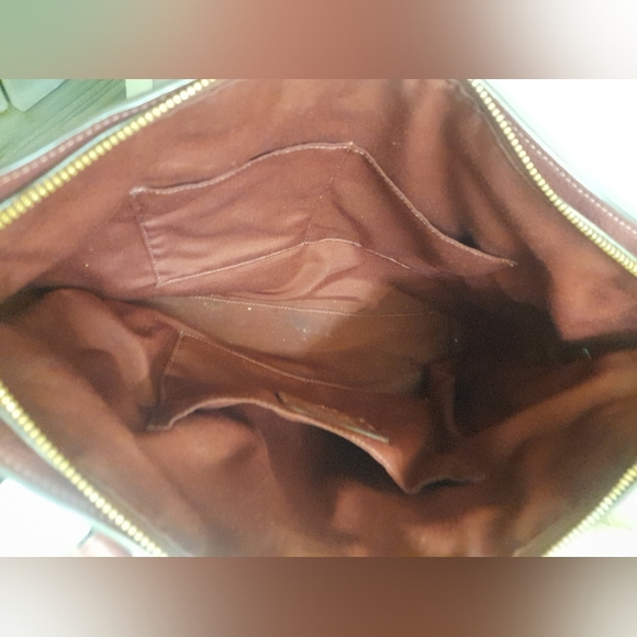 Coach Pebbled Leather Bay Tote Shoulder Hand Bag - Picture 9 of 13